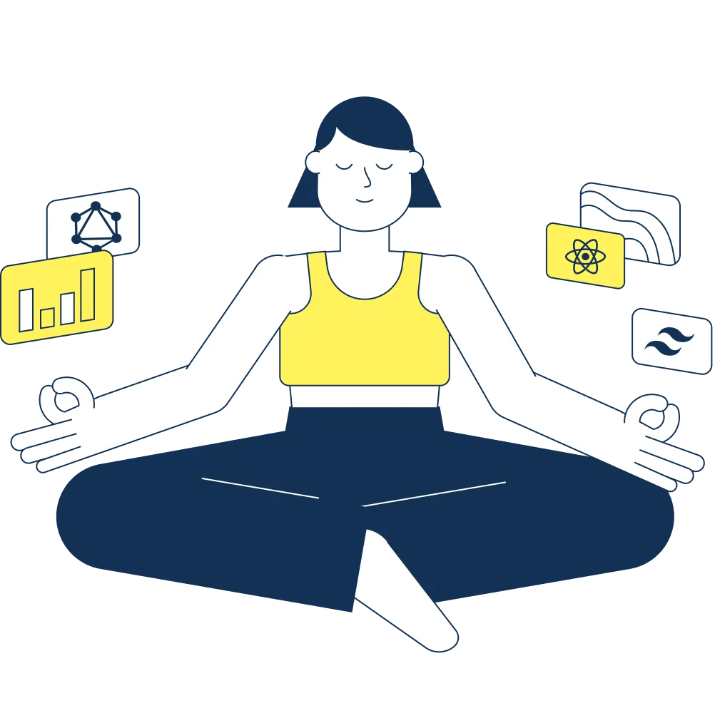 Illustration Agence Wex, expertise UX augmentée par l'IA et le no-code