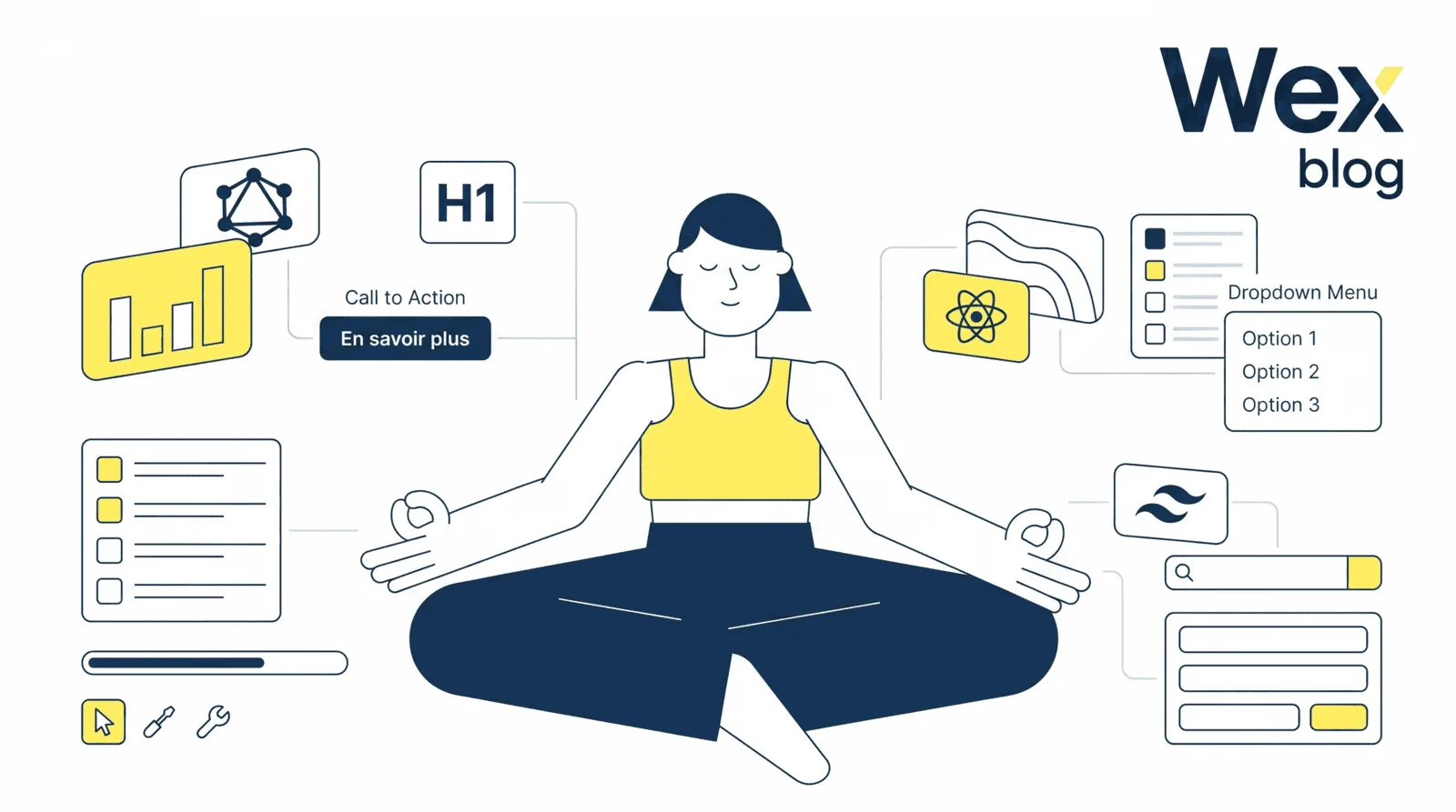 Illustration design system : bibliothèque de composants UI cohérents